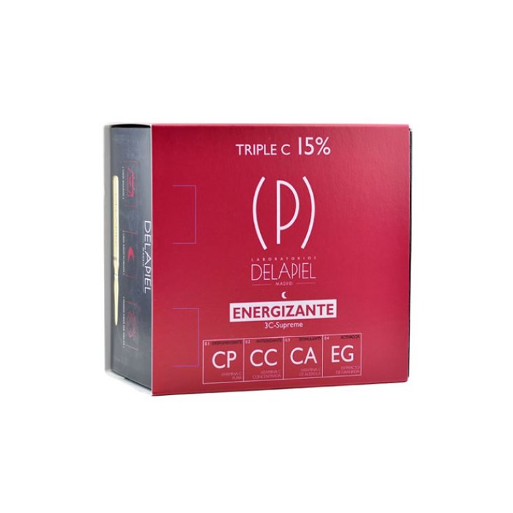 Delapiel Energetisierende Ampullen Triple C 15% 15x2ml