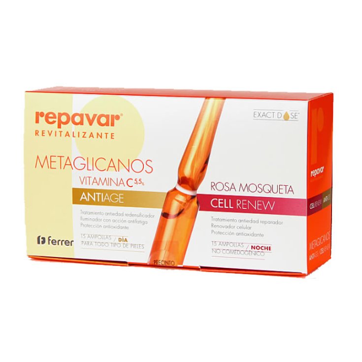 Repavar Revitalize Antiage + Cell Renew 30 Ampullen