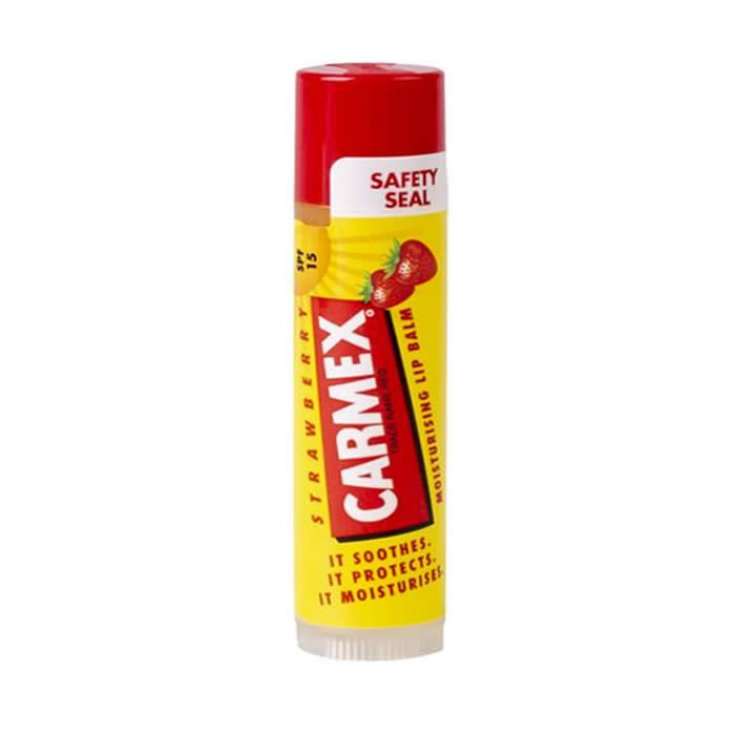 Carmex Strawberry Feuchtigkeitsspendender Lippenbalsam SPF15