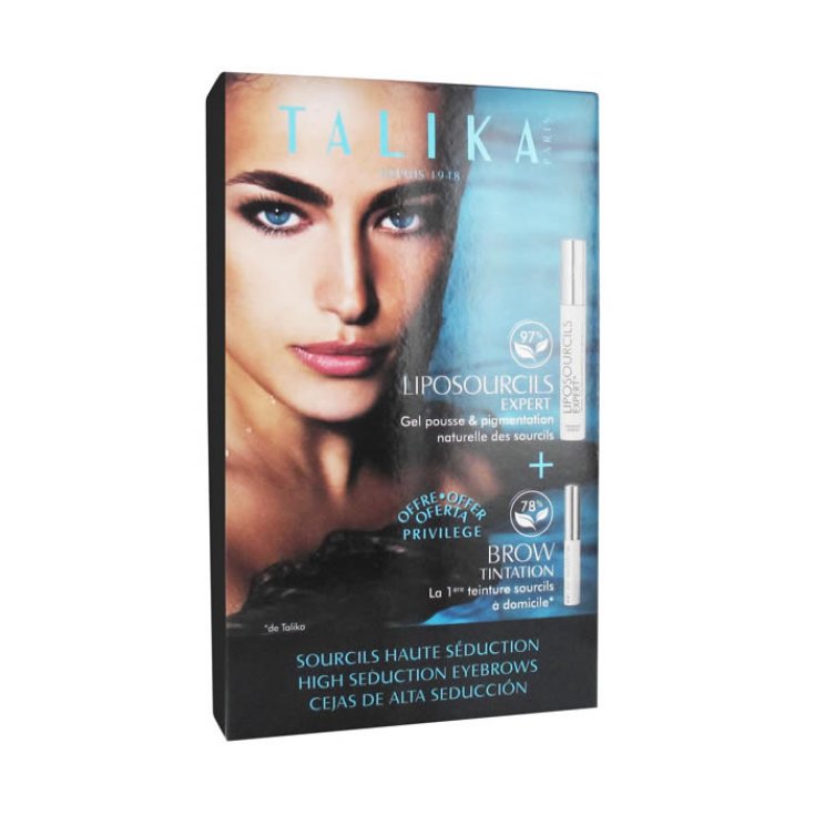 Talika Eyebrow Liposourcils Expert Gel 10ml Set 2 Teile 2019