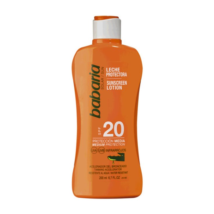 Babaria Sonnenschutzlotion mit Aloe Vera Spf20 200ml