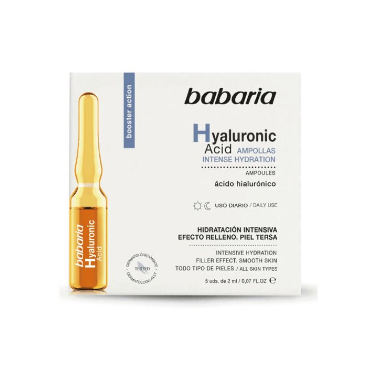 Babaria Ampullen Hyaluronsäure 5 Einheiten