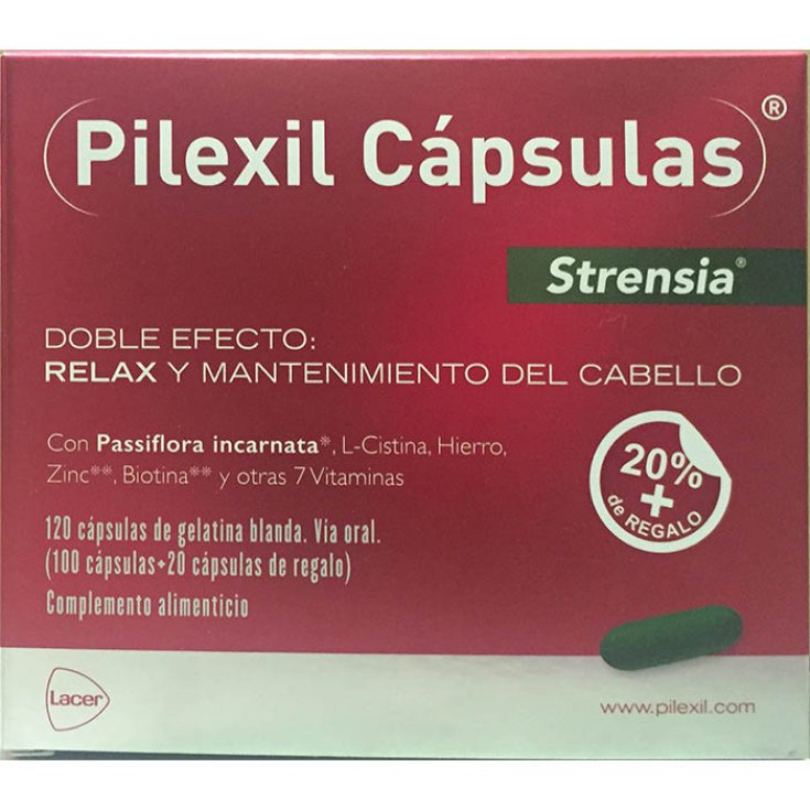 Pilexil Strensia Anti-Haarausfall-Kapseln 120 Einheiten