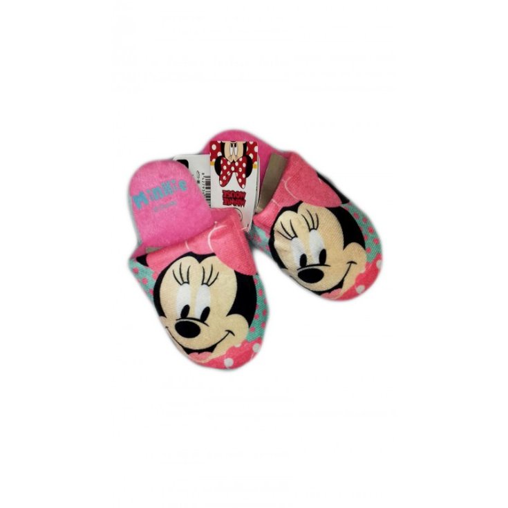 Pantoffel Mädchen Disney Minnie fuchsia Gr. 30/31