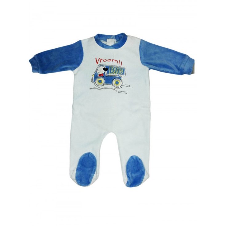 Overall Chenille Baby Junge Ellepi Himmel 6 m