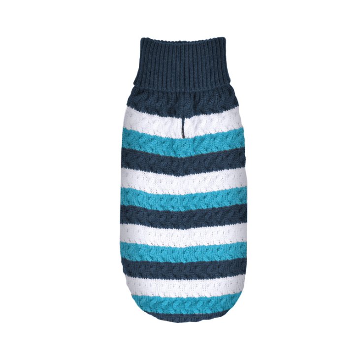 RECORD-PULLOVER FÜR SIE & IHN BLAU XXXS 17 2
