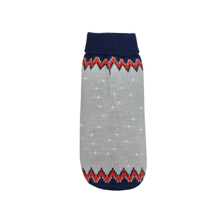 RECORD-PULLOVER MARZIPAN GRAU XXXS