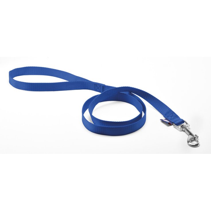RECORD-LEINE AUS NYLON, BLAU, 2,5X100 CM