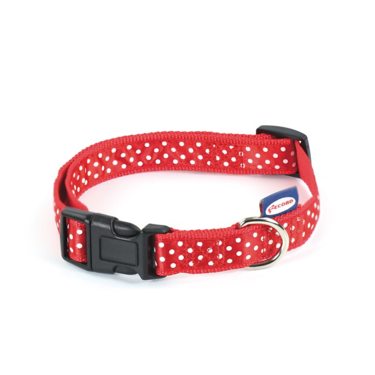 RECORD POIS-Halsband ROT NYLON 2,5X40 5