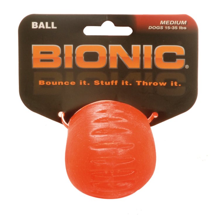 BIONISCHER GUMMIBALL M 6 CM 100 G