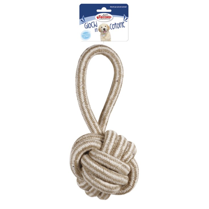 RECORD-GRIFF AUS NATÜRLICHER BAUMWOLLE IN BEIGE